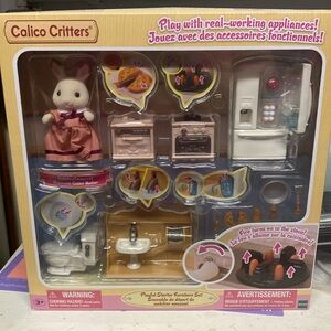 Calico Critters Playful Starter Furniture Set NIB
